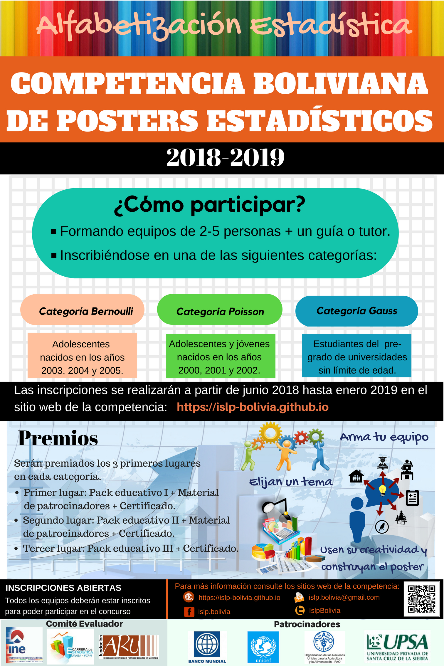 Competencia Boliviana de Pósters Estadísticos 2026-2027